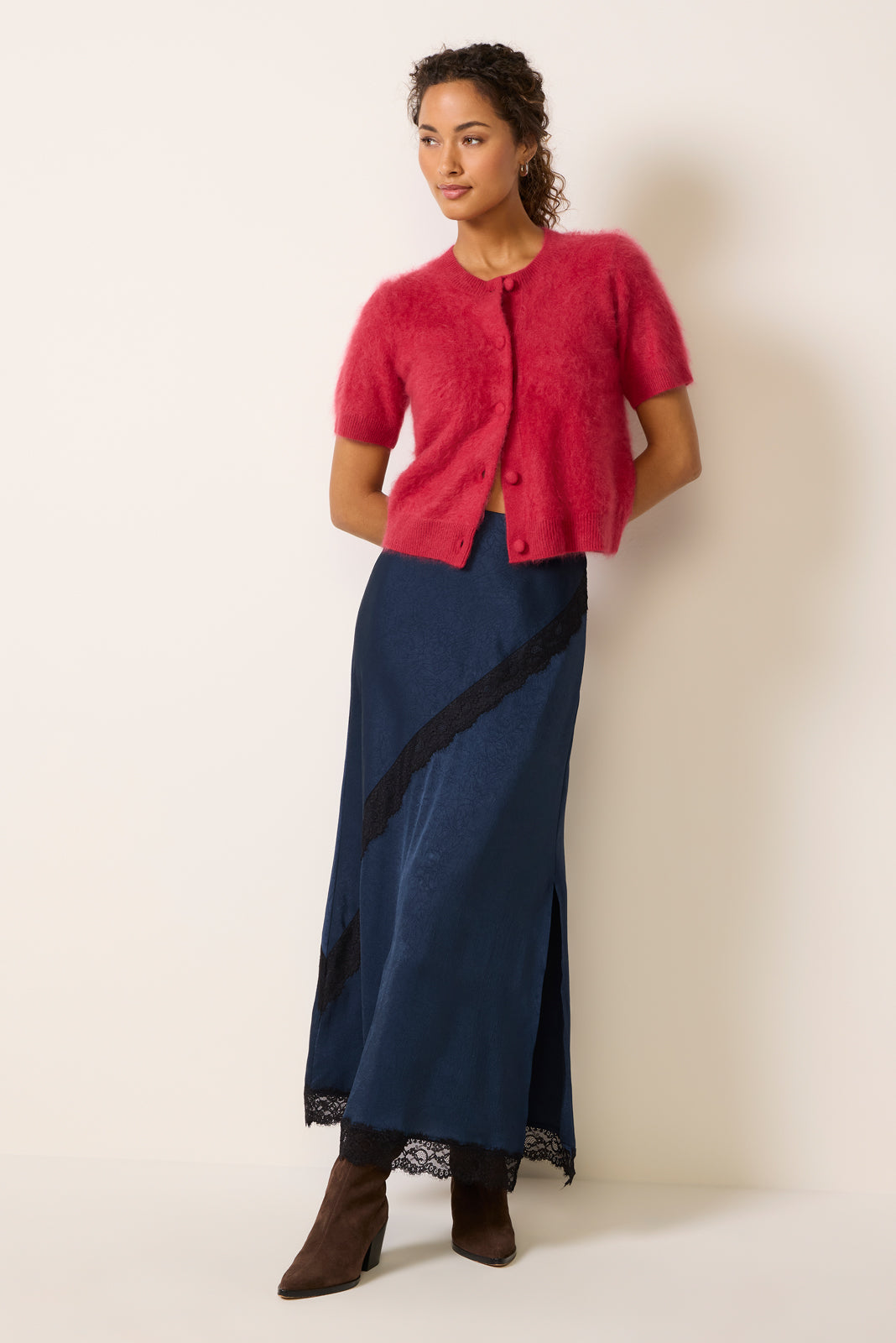 Roman Short Sleeve Cardigan