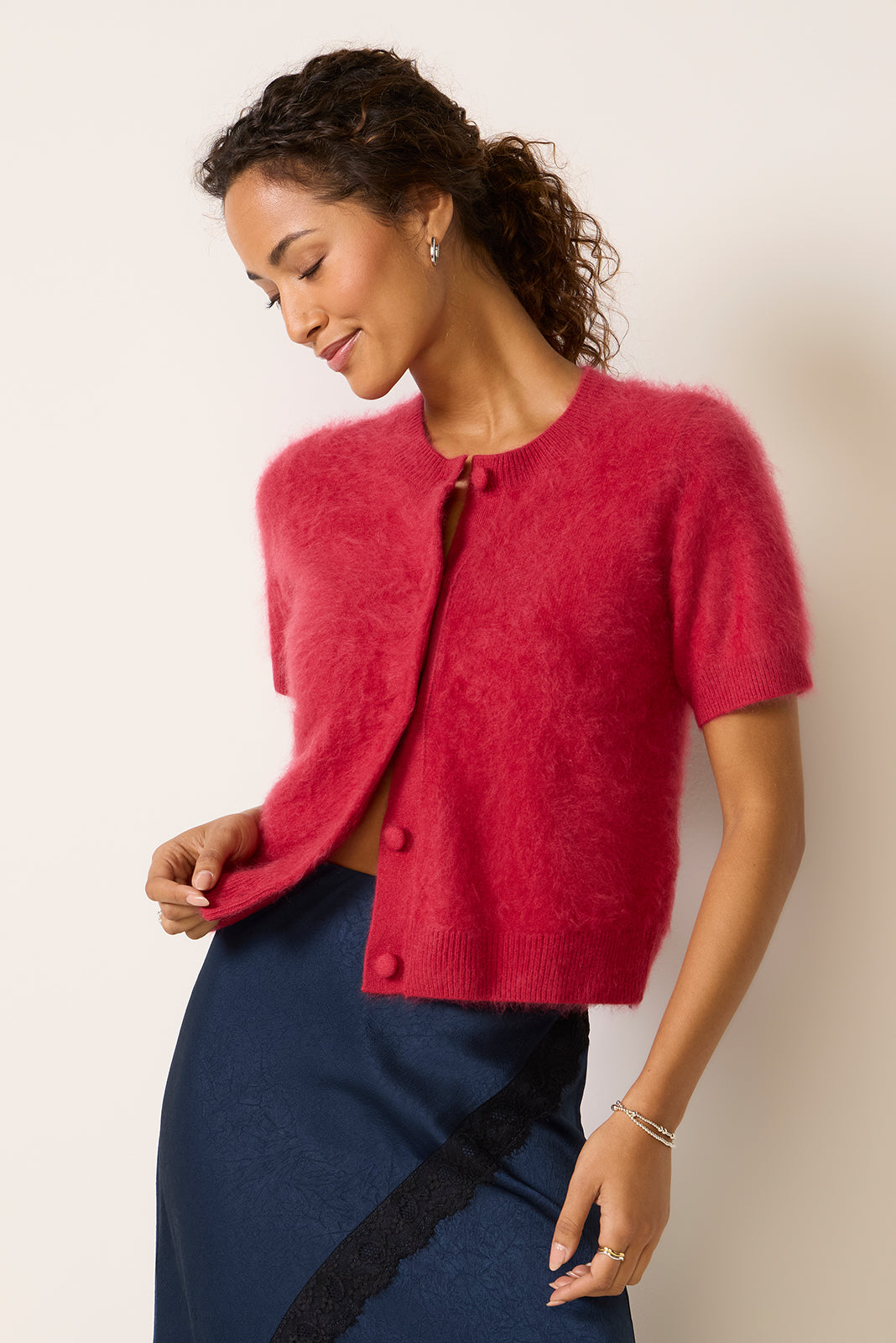 Roman Short Sleeve Cardigan