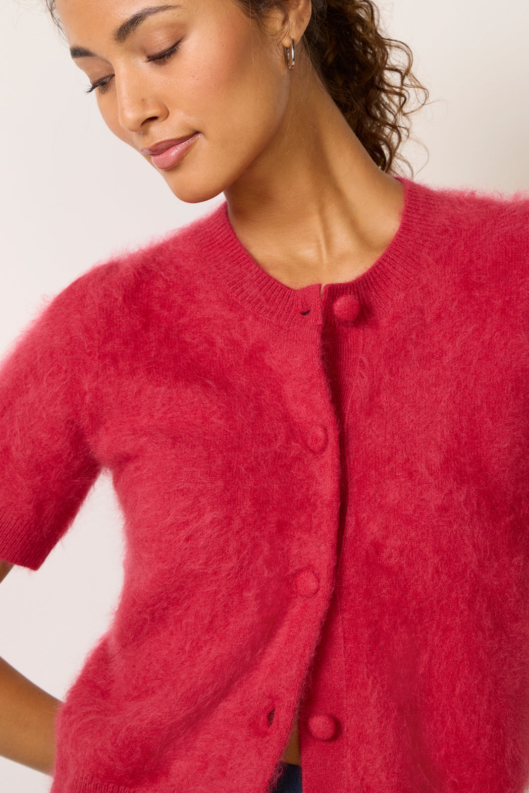 Roman Short Sleeve Cardigan