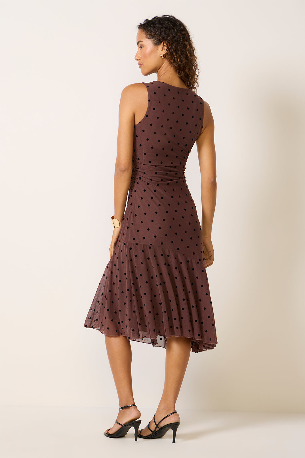 Daija Mesh Midi Dress