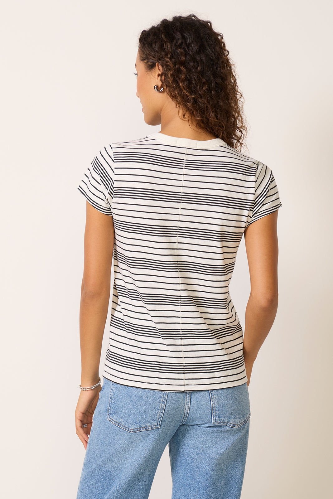 The Slub Stripe Tee
