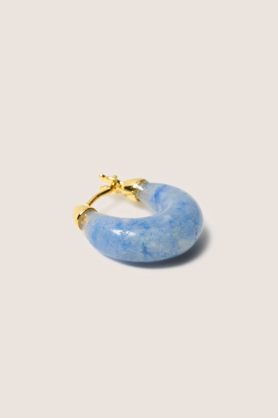 Cleo Semi Stone Mini Hoops