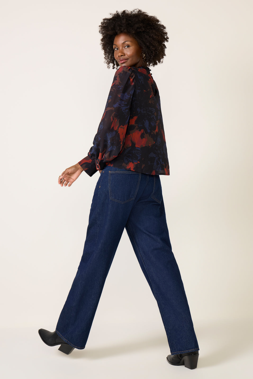 Arc Wide Leg Jean 32`