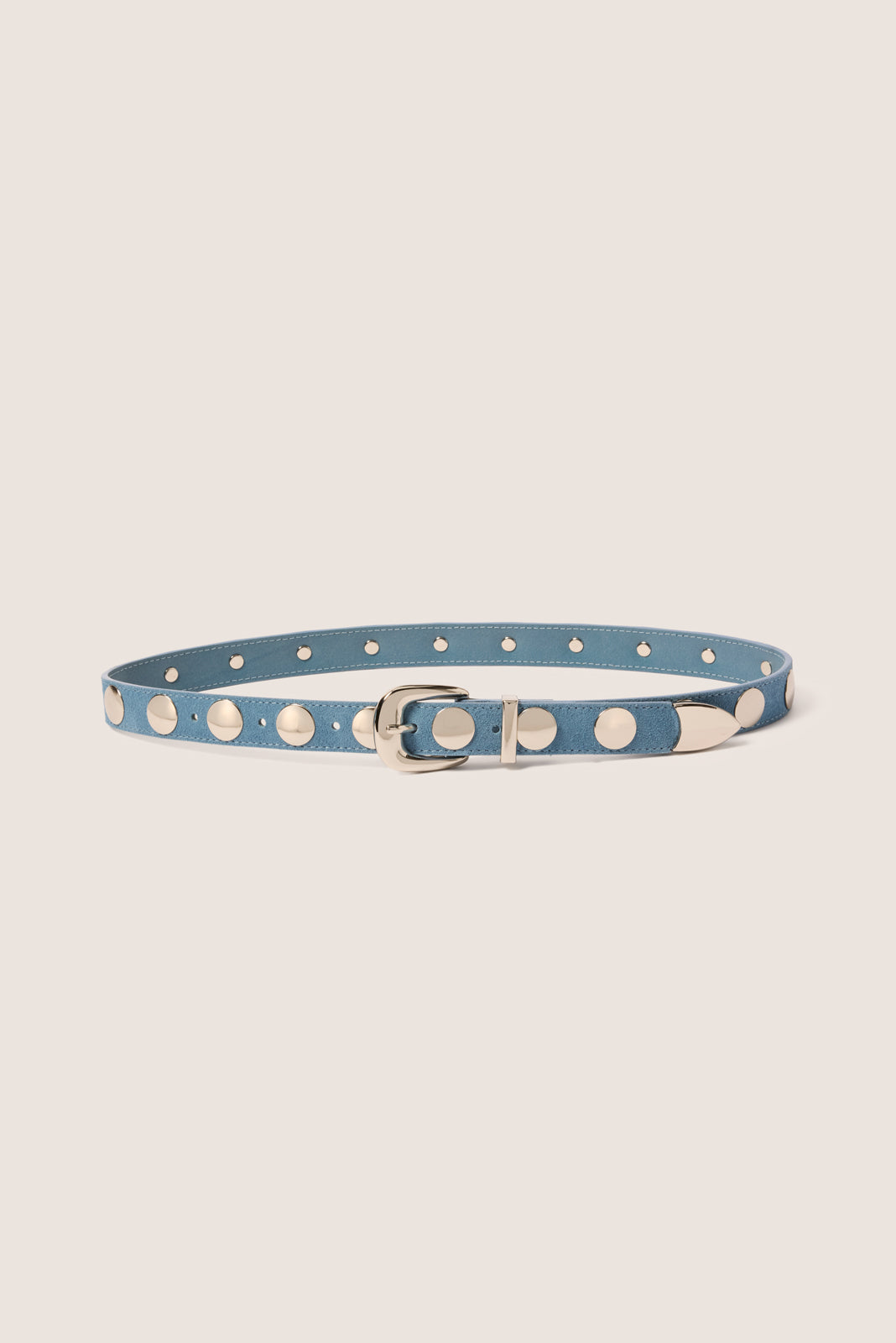 Brett Studded Suede Belt