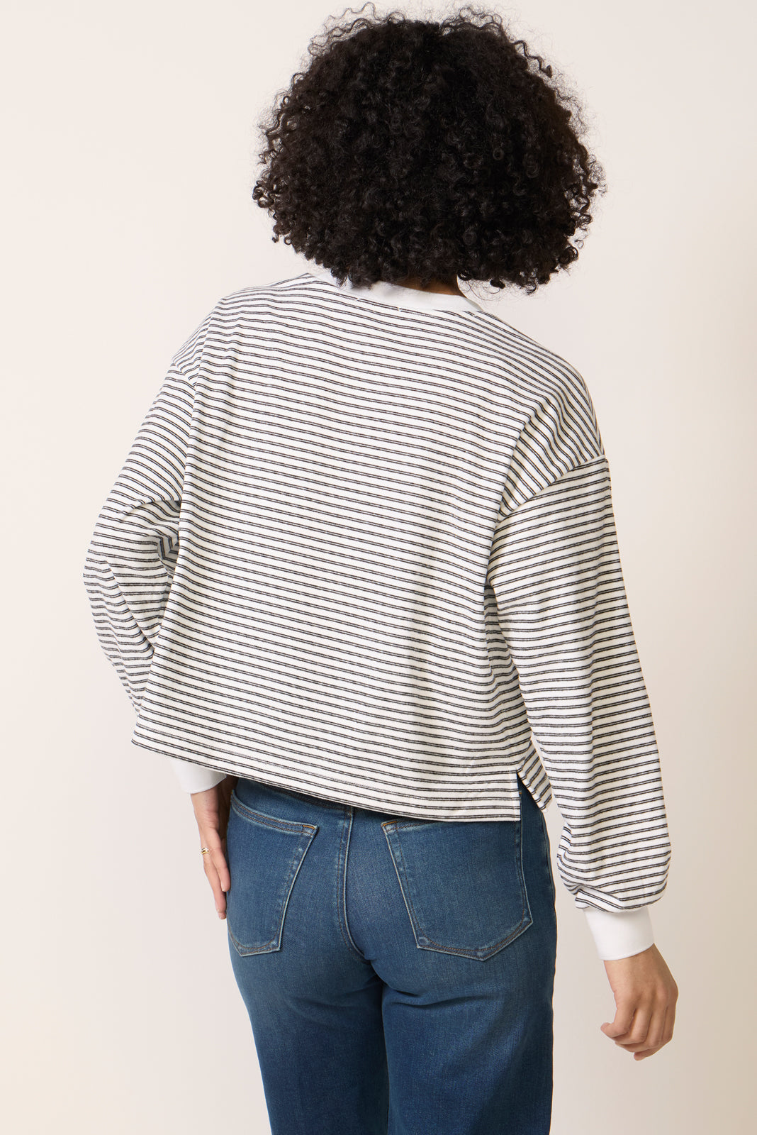 Kaylin Cozy Stripe Tee