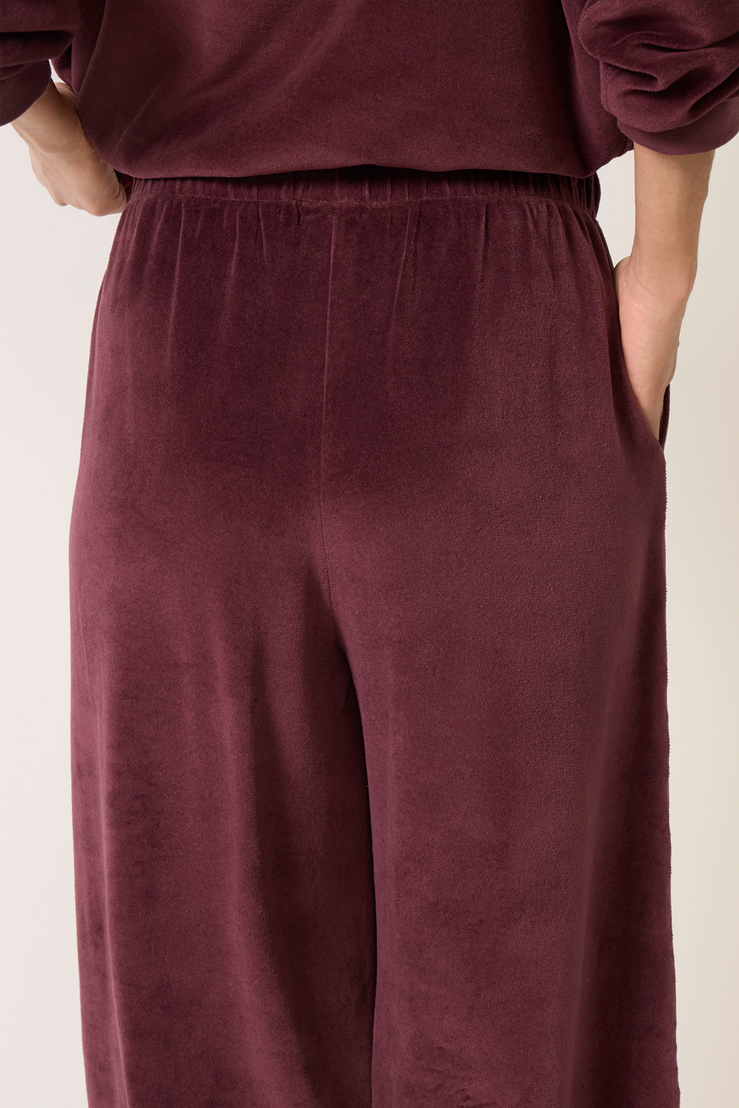 Lucy Velour Jogger