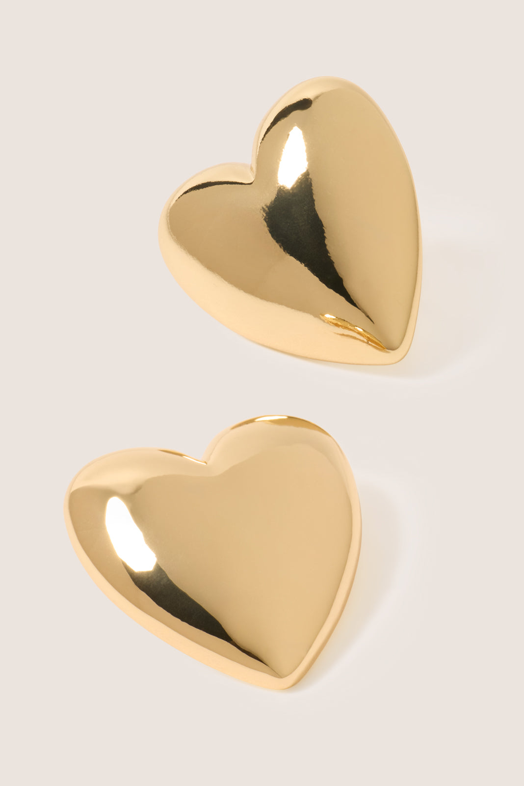 Hayes Puffy Heart Earring