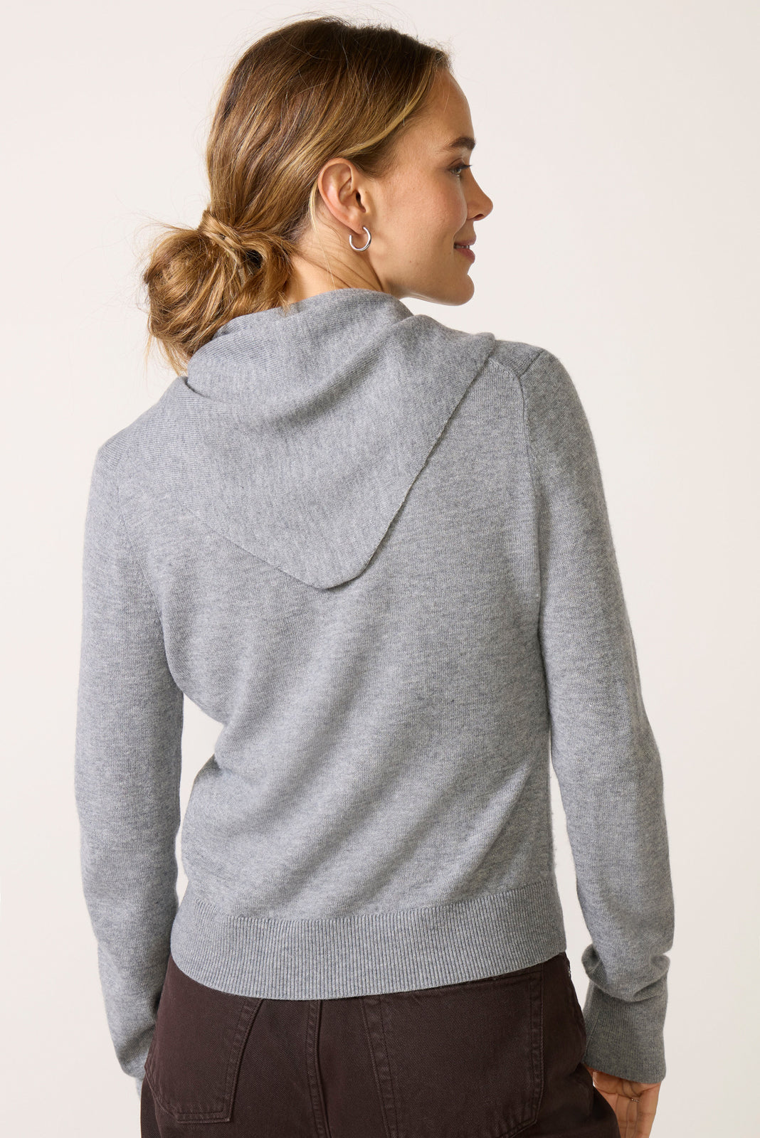 Emerson Detachable Scarf Pullover