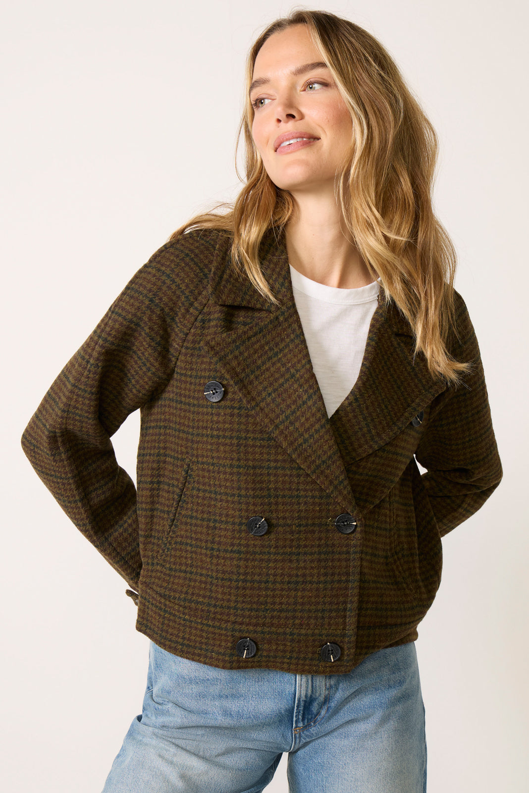 Fur Trim Peacoat