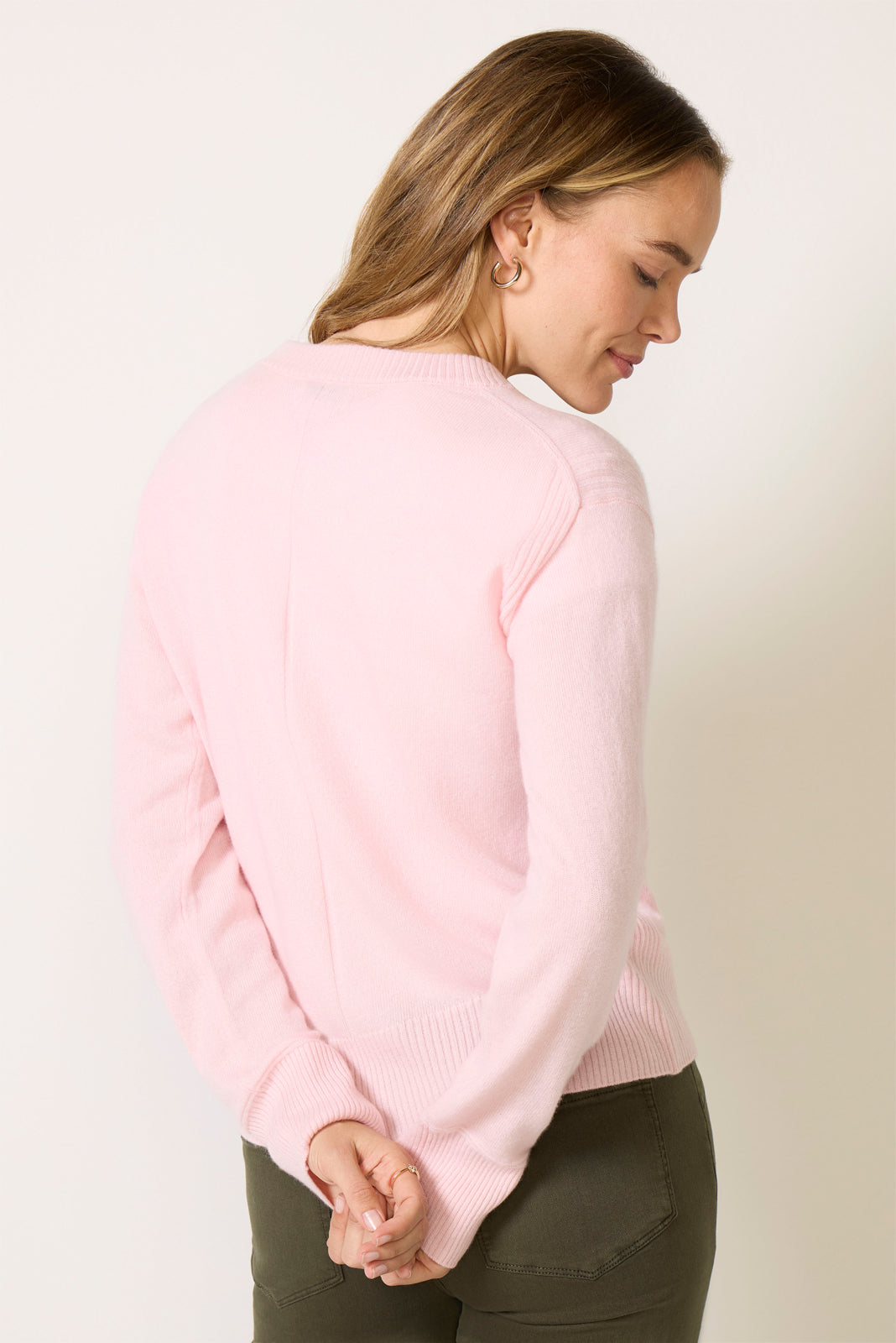 Minka Long Sleeve Cashmere Sweater