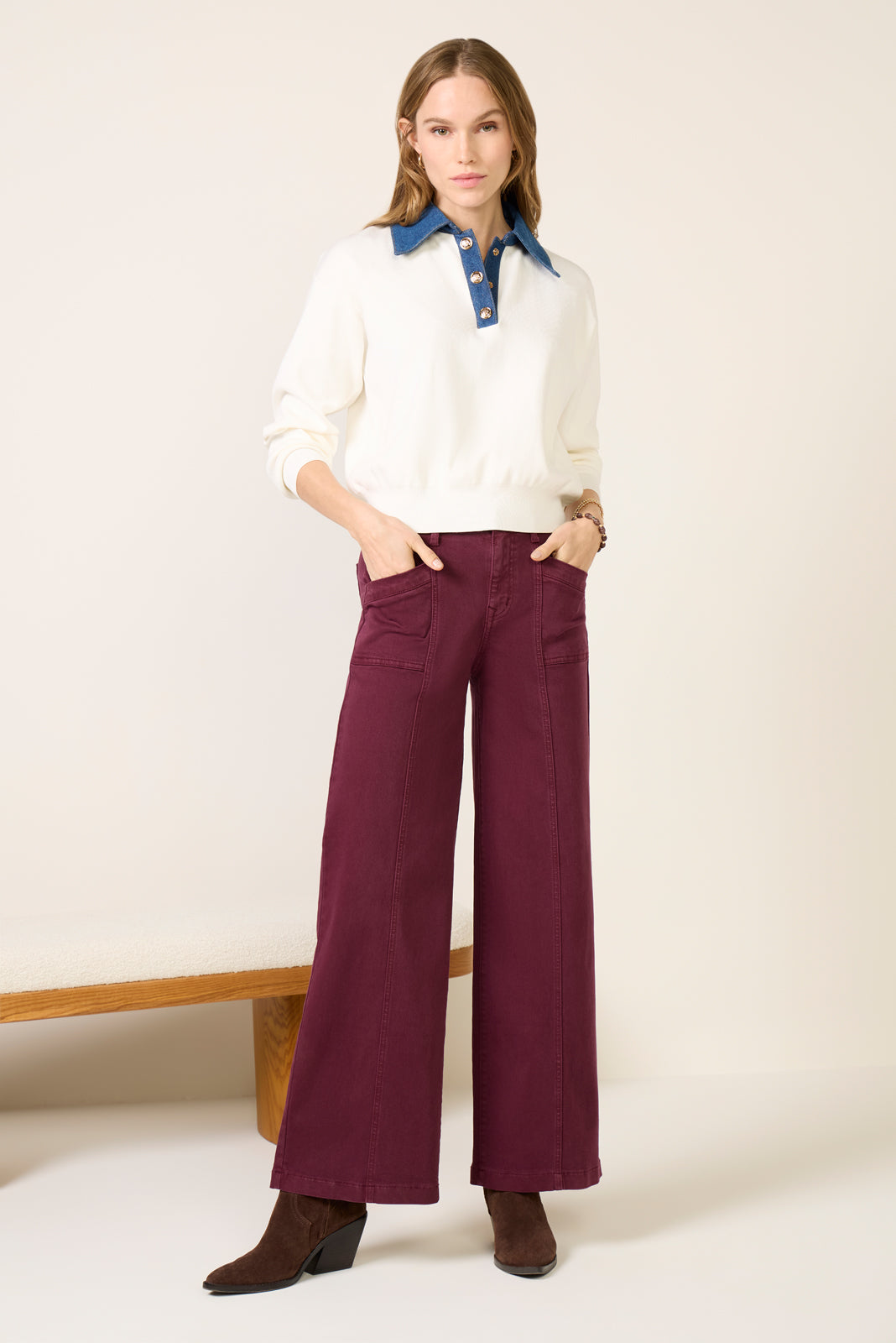 Joelle Wide Leg Pant