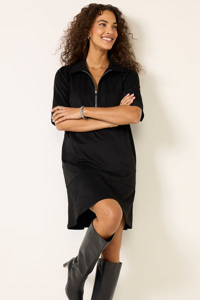 Fowler Faux Suede Shift Dress Fowler Faux Suede Shift Dress