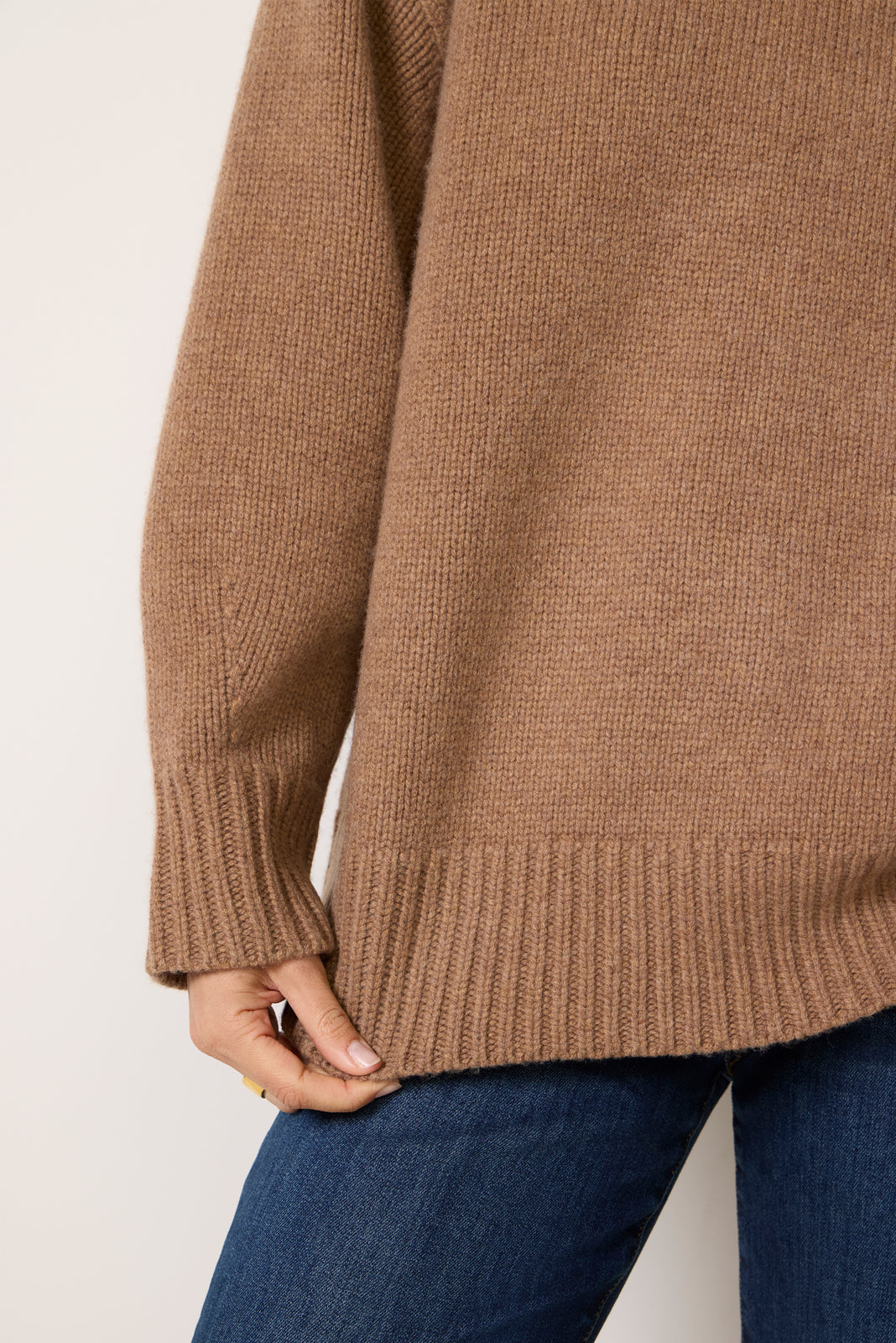 Jo Regenerative Wool Oversized Crew