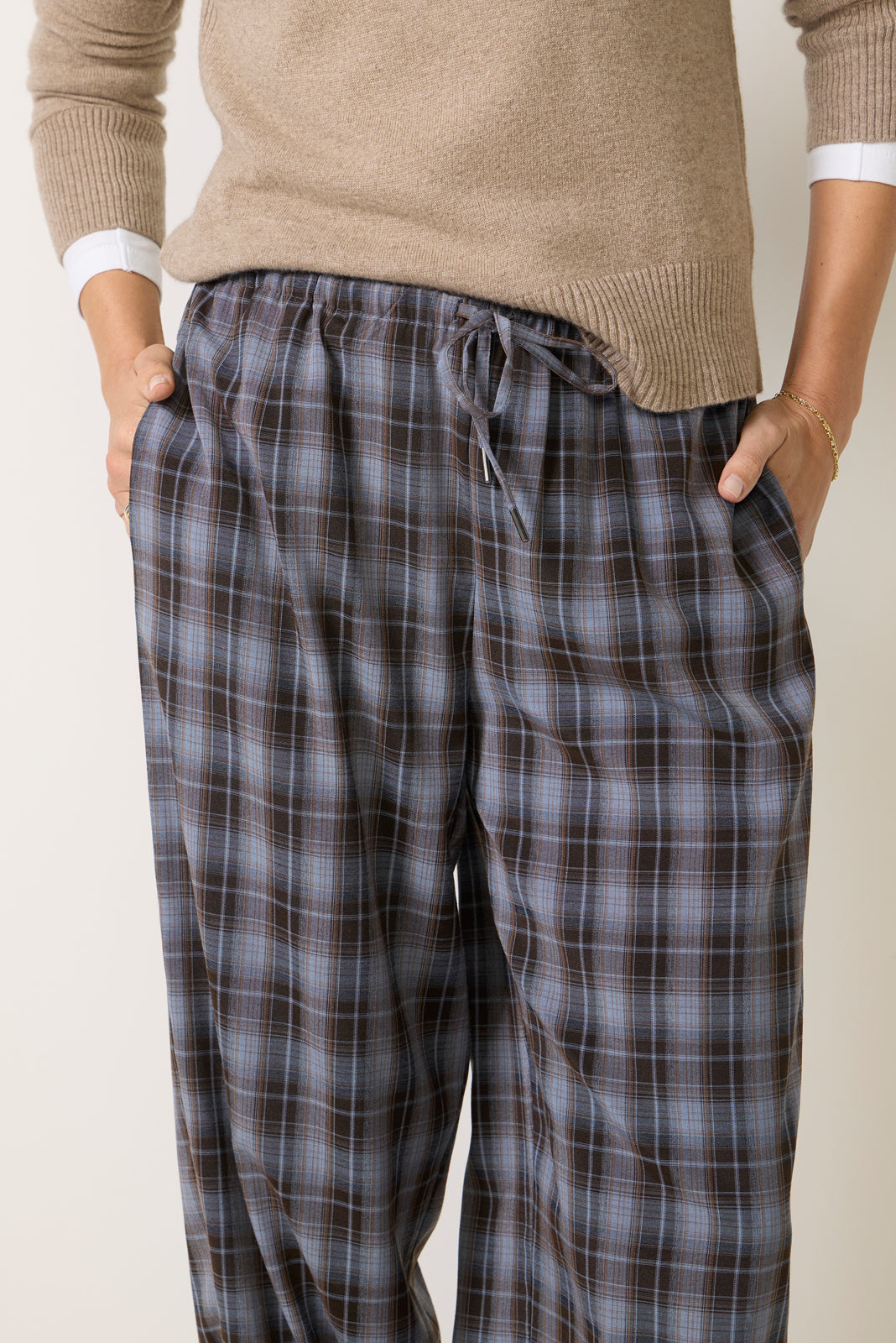 Phoebe Plaid Balloon Pant