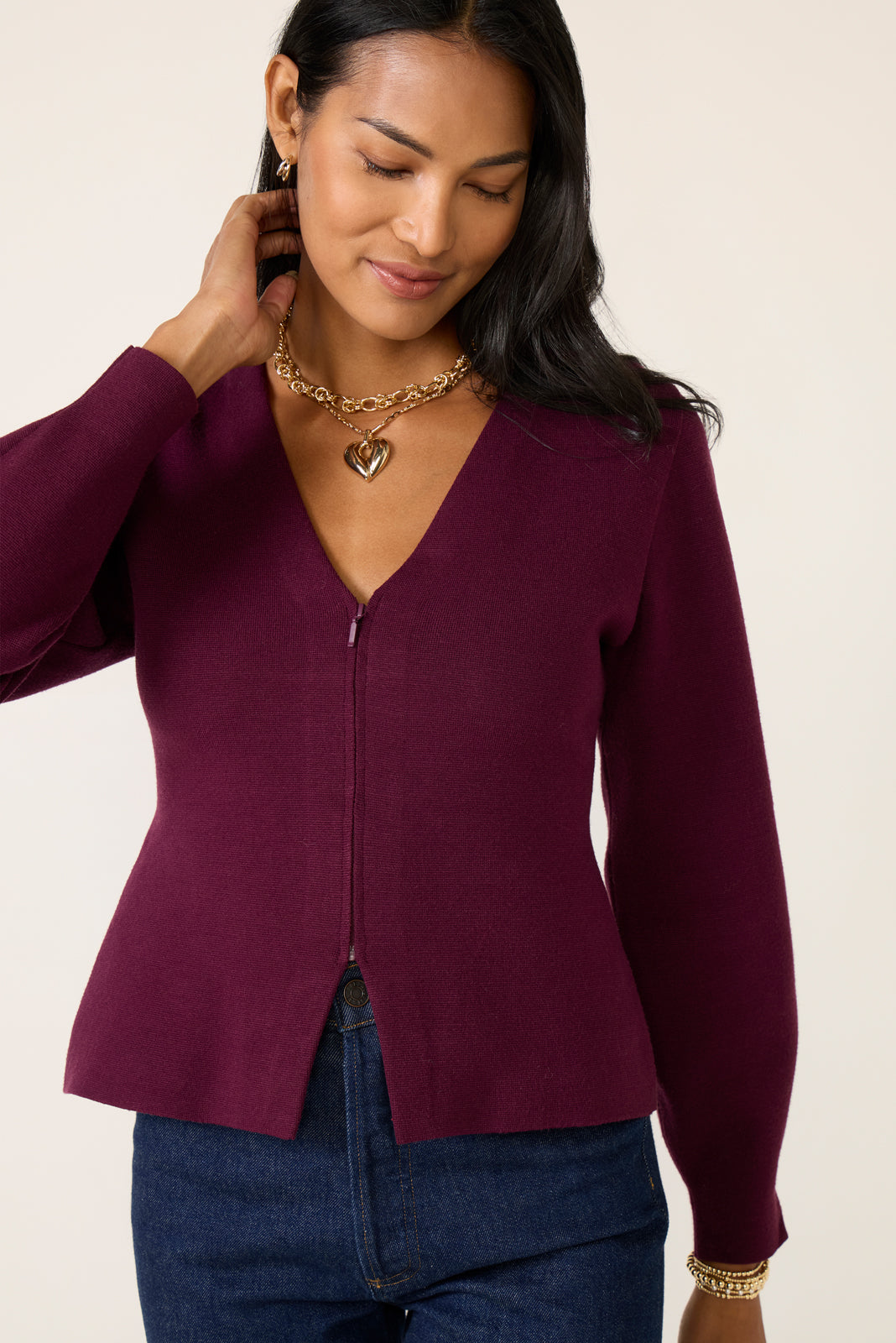 May Cinched Waist Cardigan