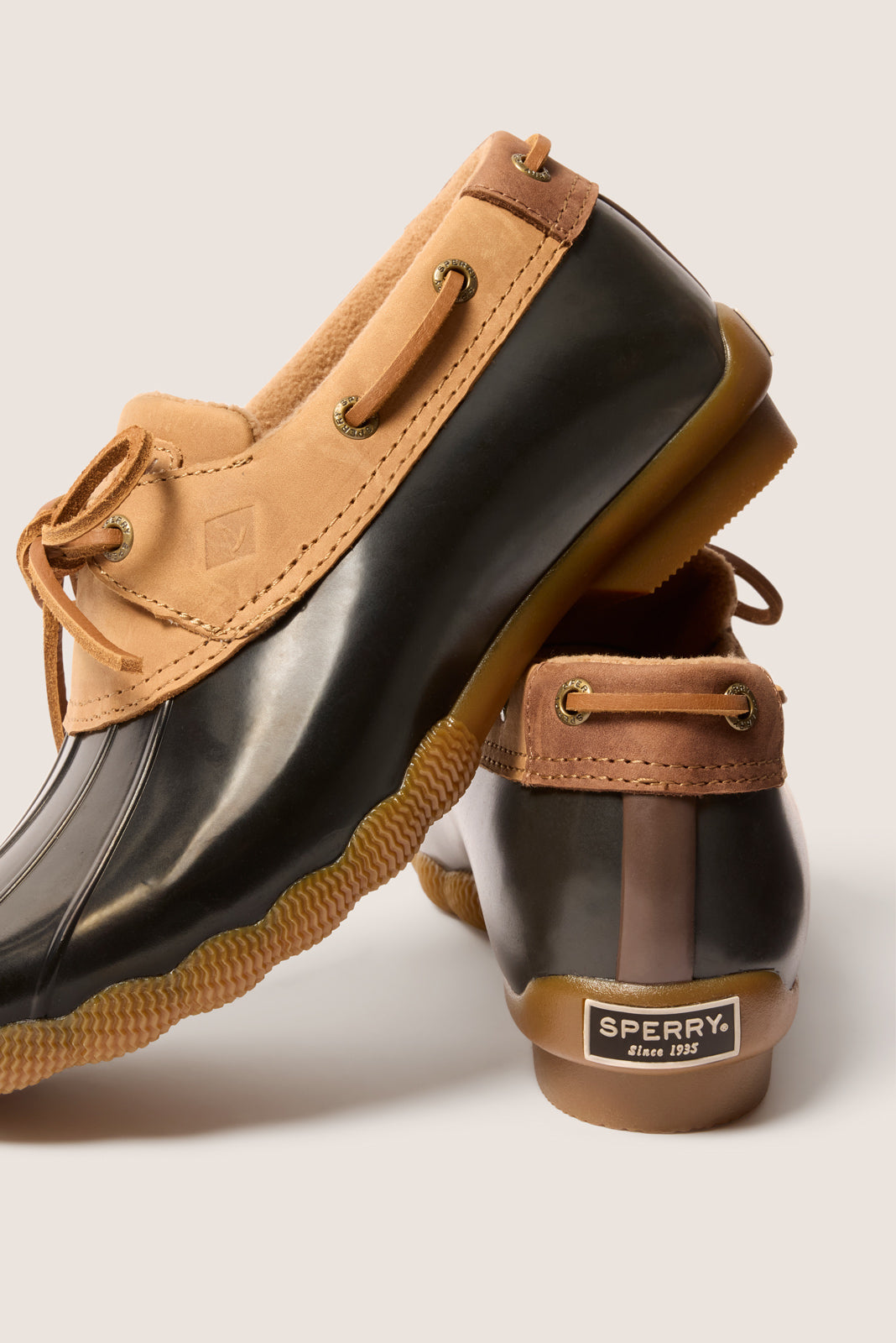 sperry oat gold duck boots