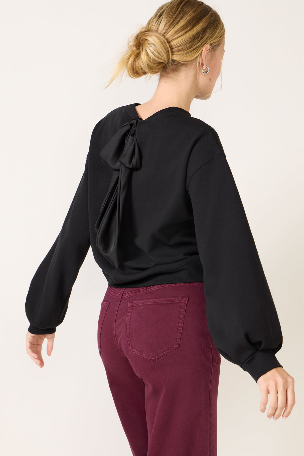 Juliana Bow Back Sweatshirt