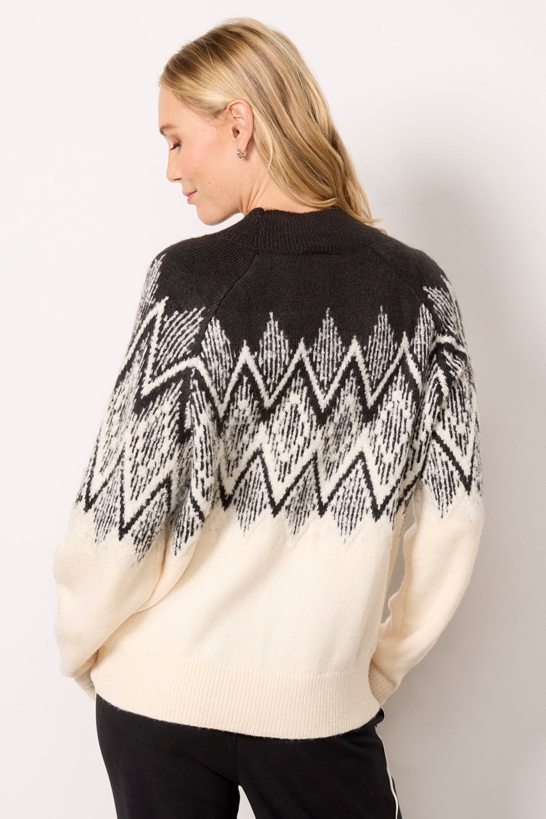 Siren Relaxed Jaquard Sweater
