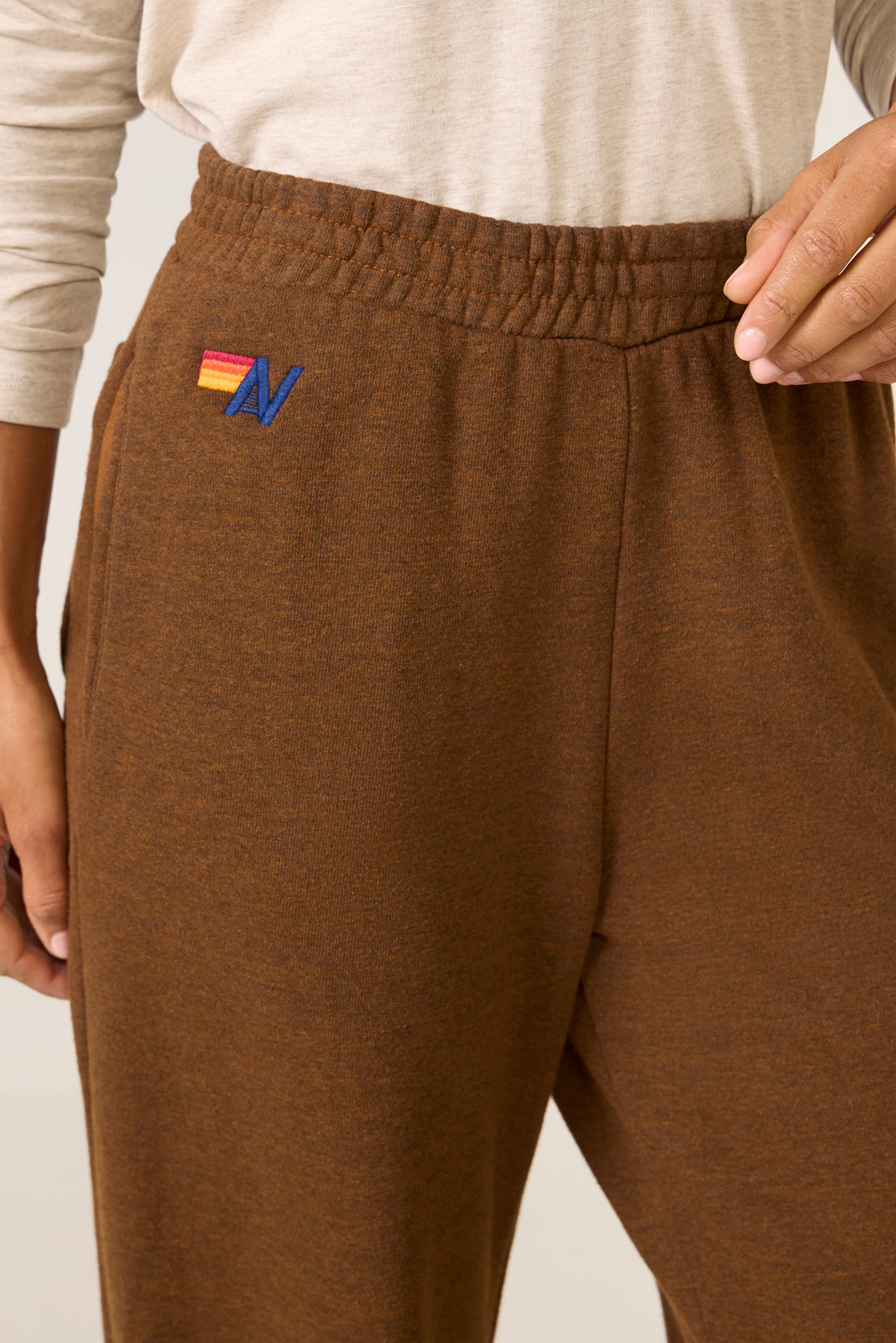 5 Stripe Wide Leg Sweatpant