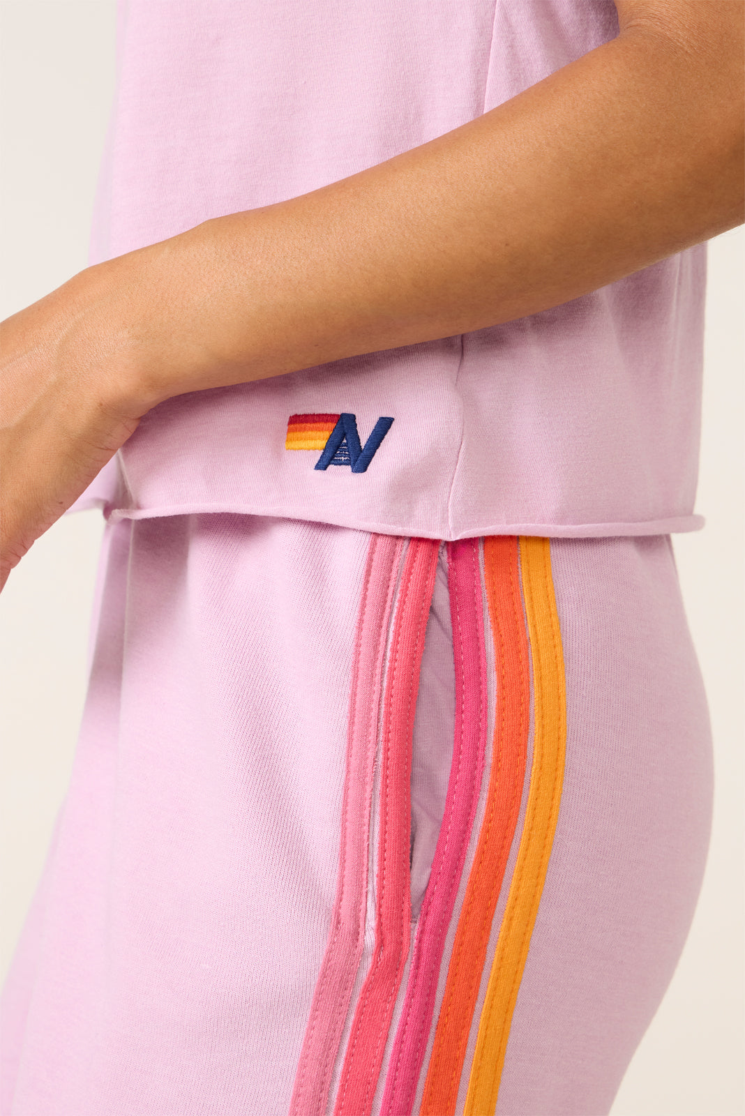 Heart Print Boyfriend Tee