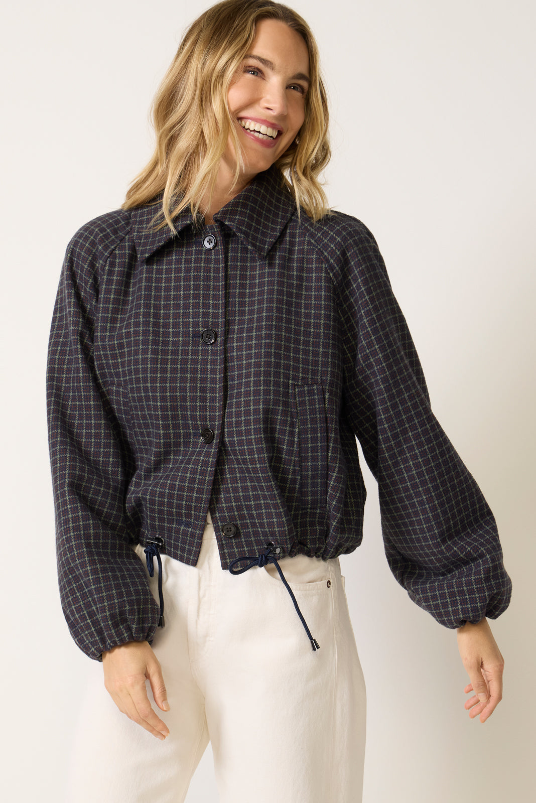 North Check Jacket
