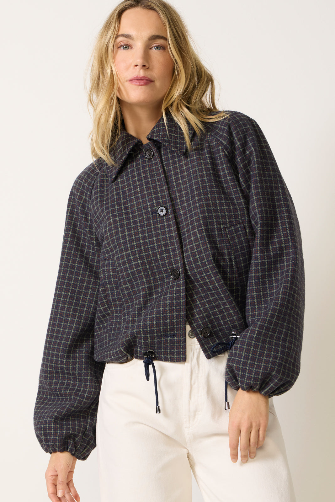 North Check Jacket