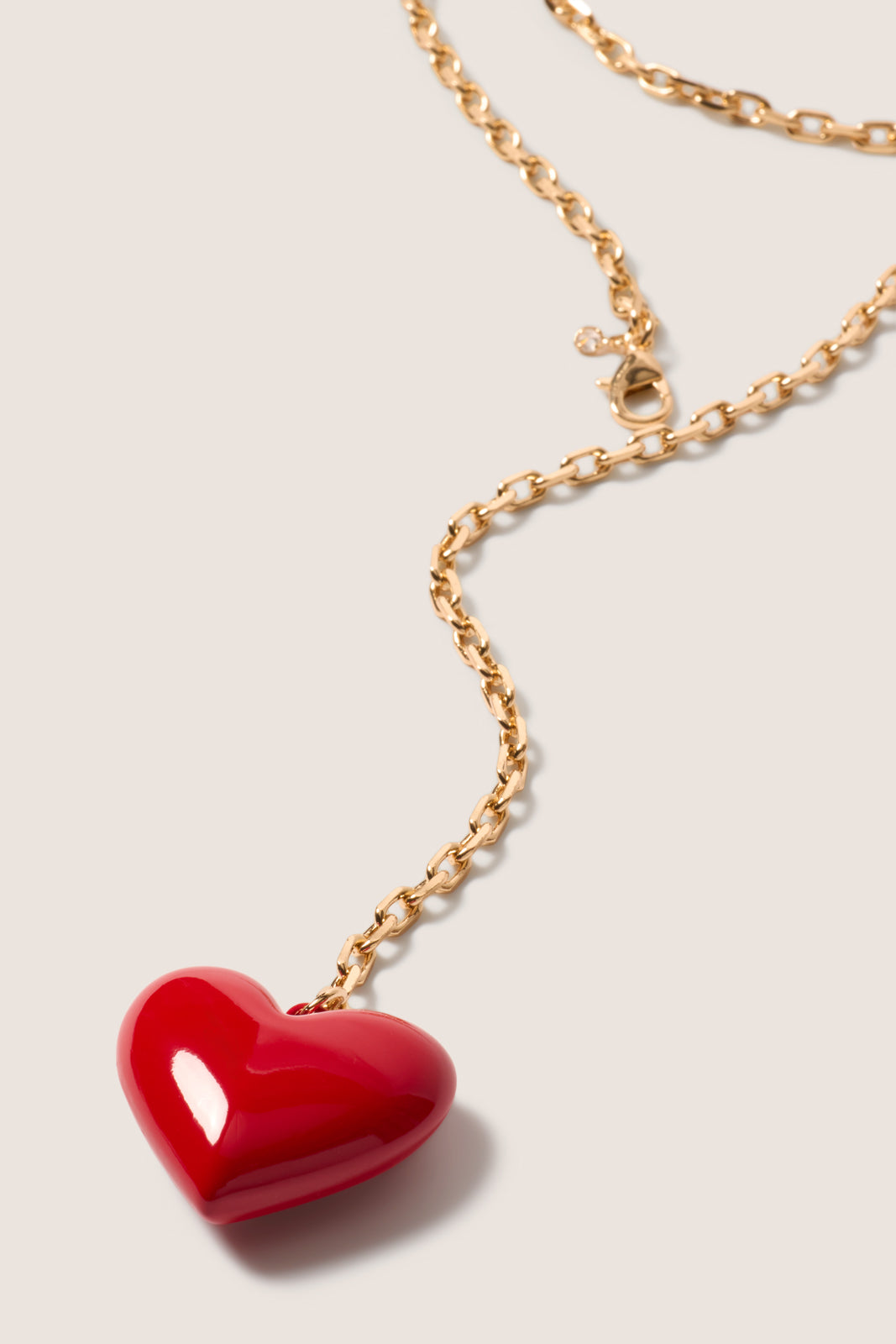 Carina Heart Drop Necklace
