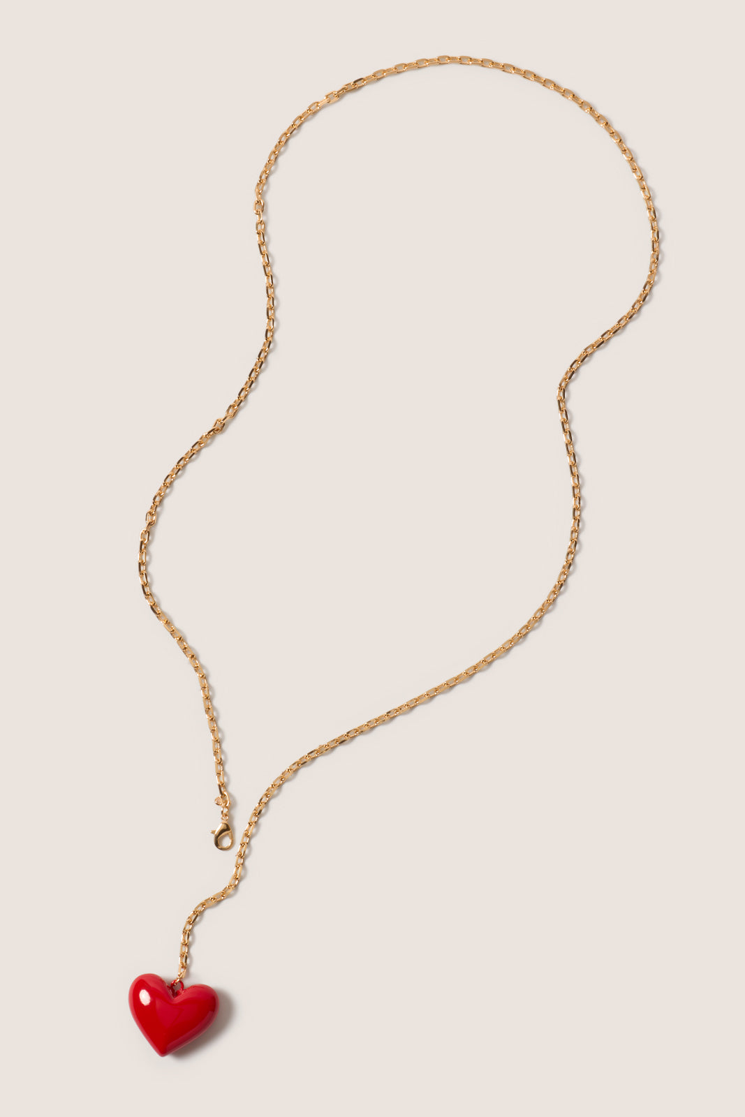 Carina Heart Drop Necklace