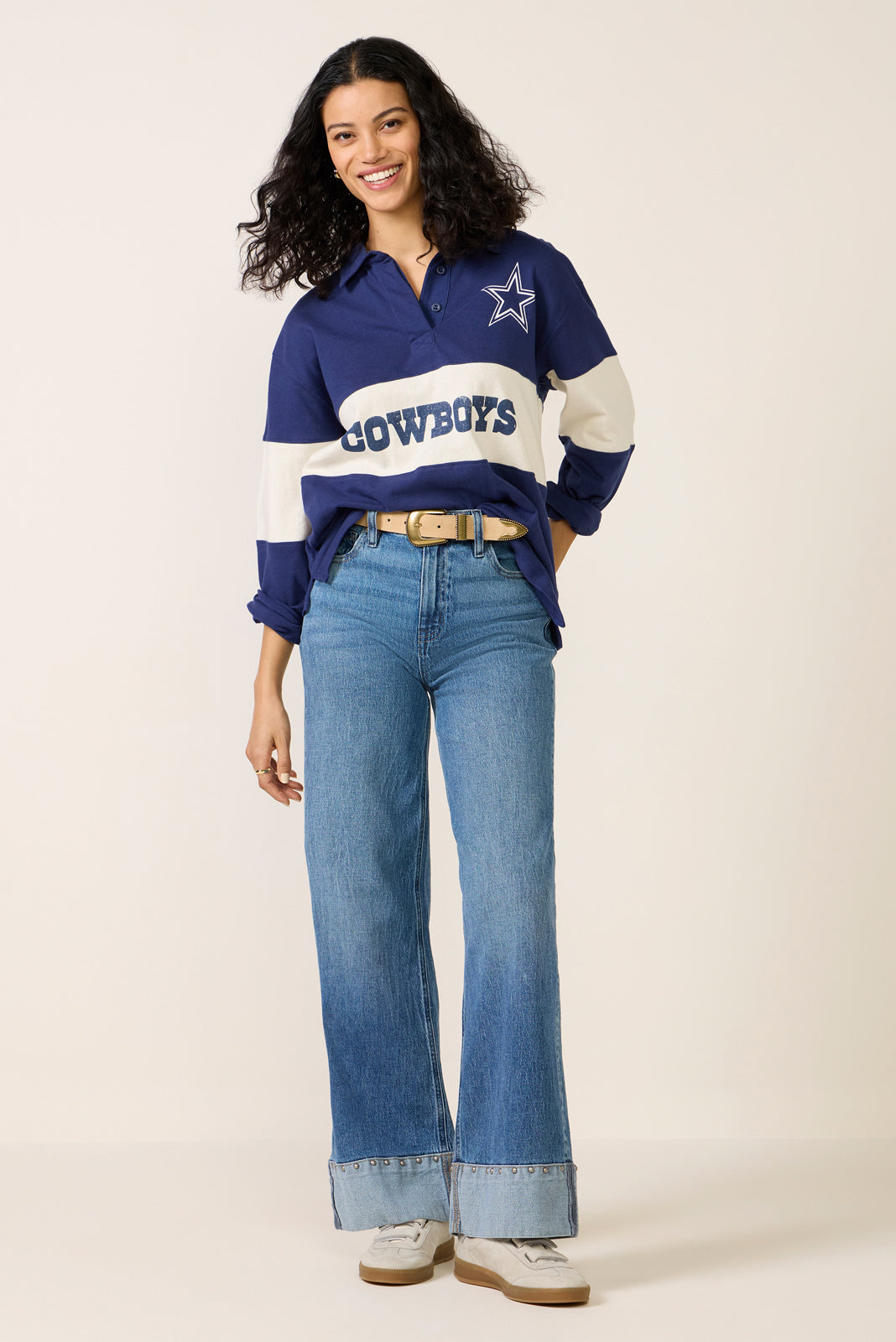 Cowboys Long Sleeve Rugby