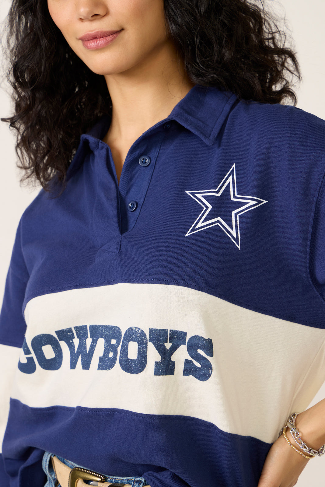 Cowboys Long Sleeve Rugby