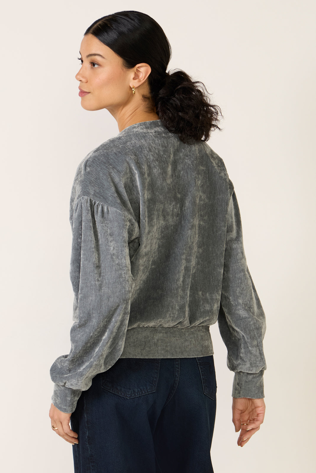 Philippa Velour Pullover