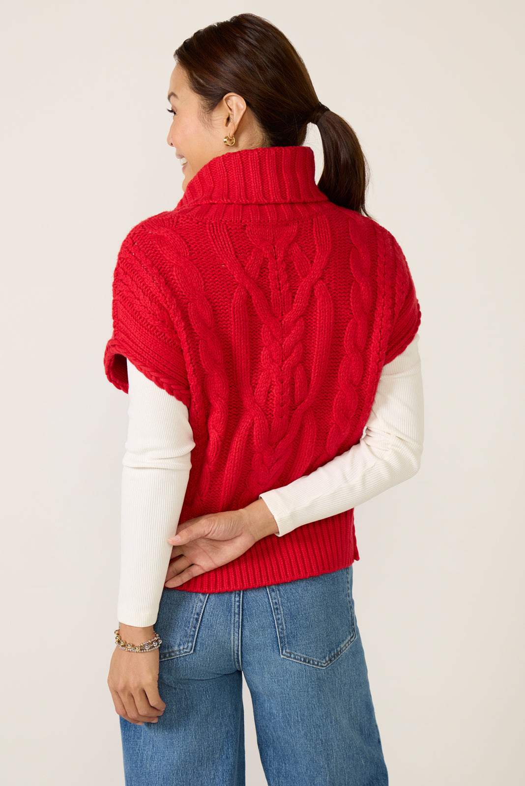 Angelica Cable Trim Vest