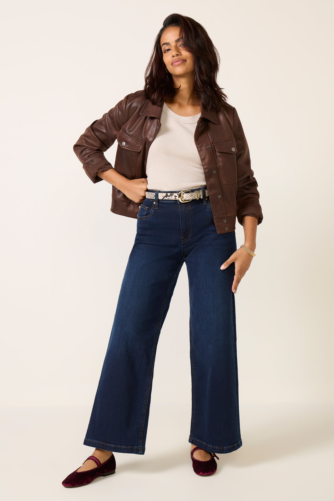 Petite Jean Wide Leg