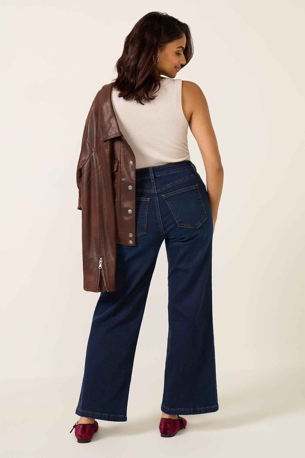 Petite Jean Wide Leg