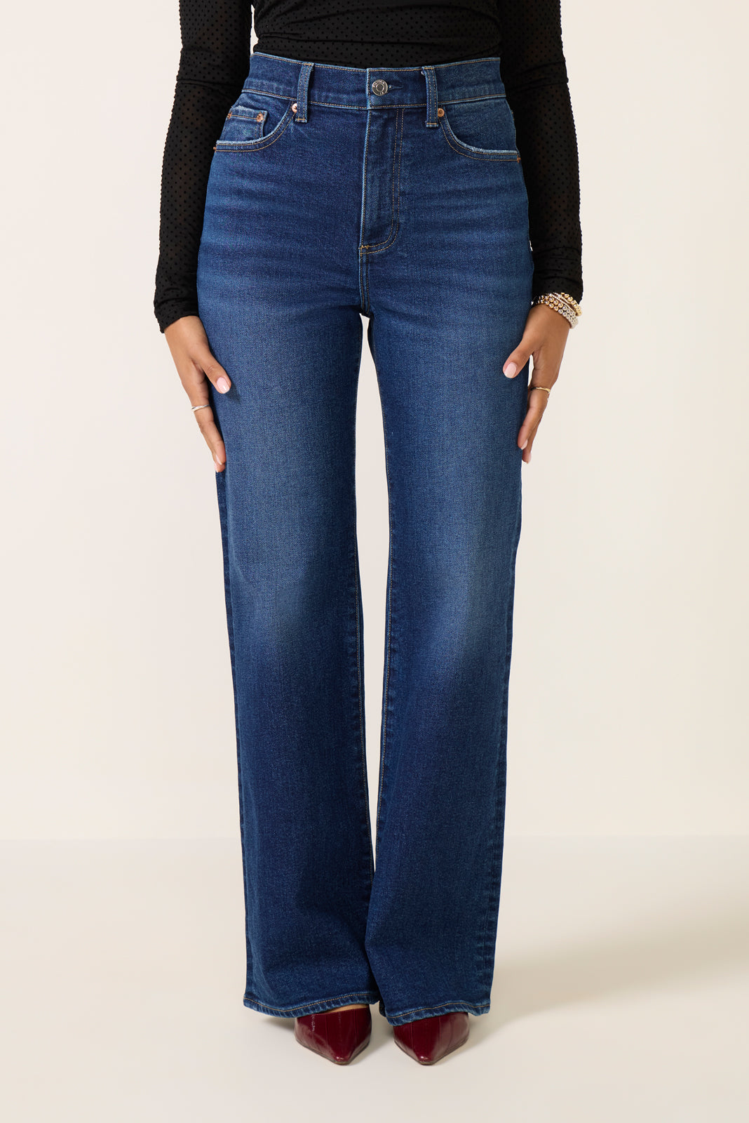 Petite Evie High Rise Slim Bootcut Jean