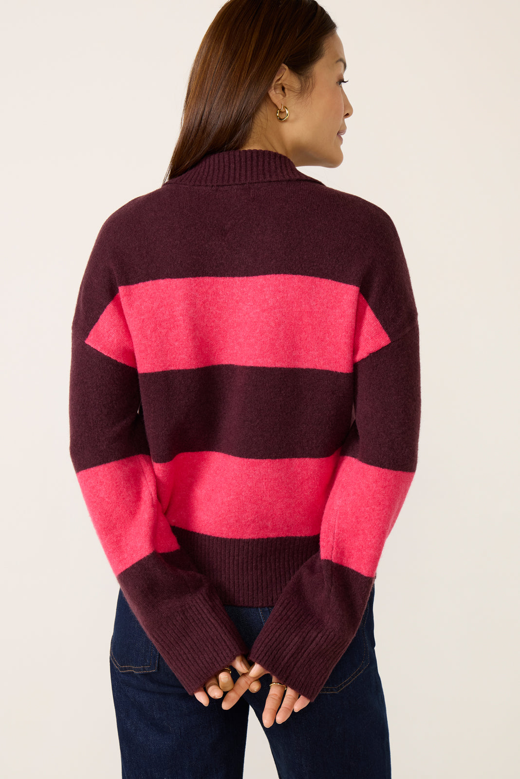 Roslyn Rugby Stripe Sweater