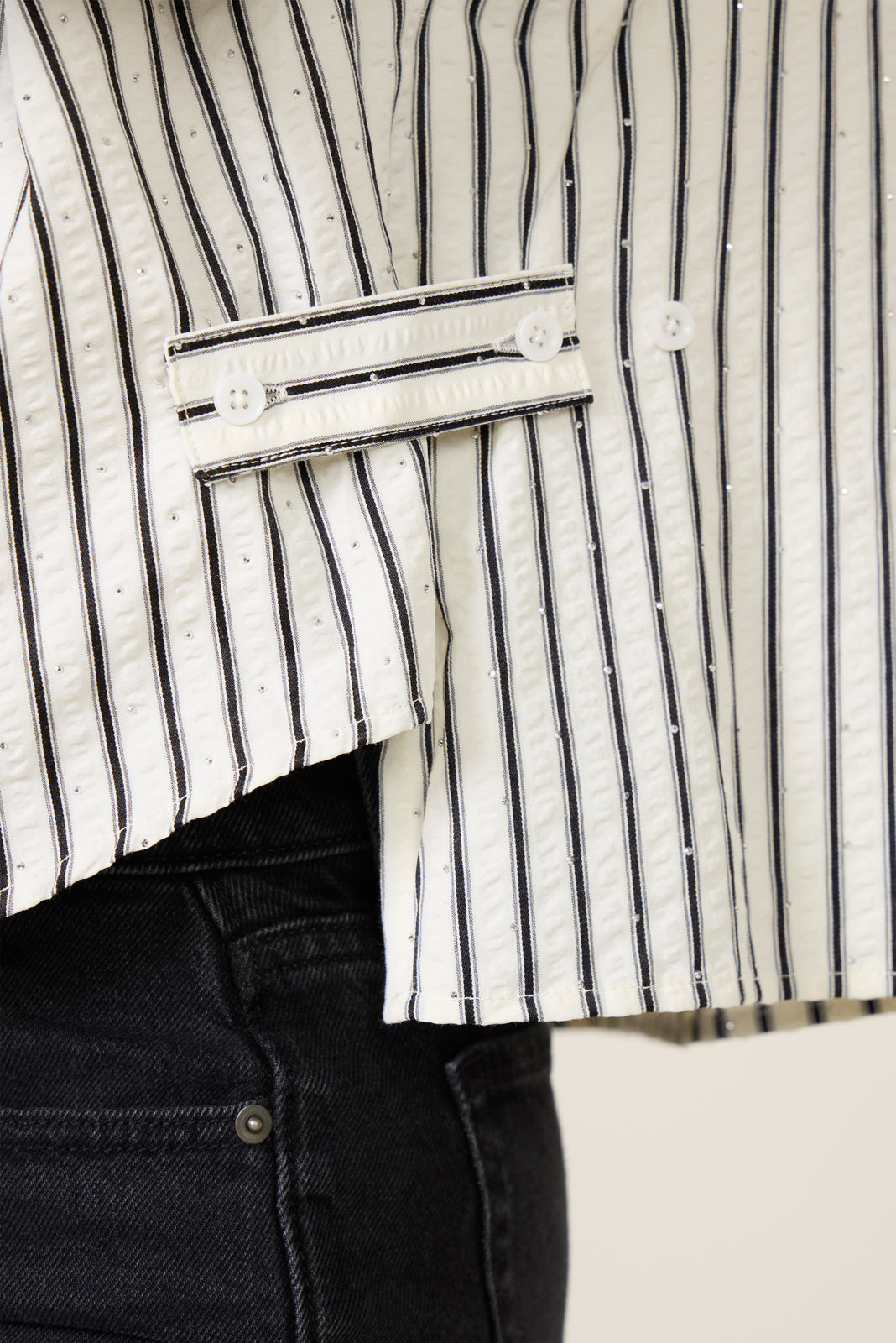 Laurent Rhinestone Blouse