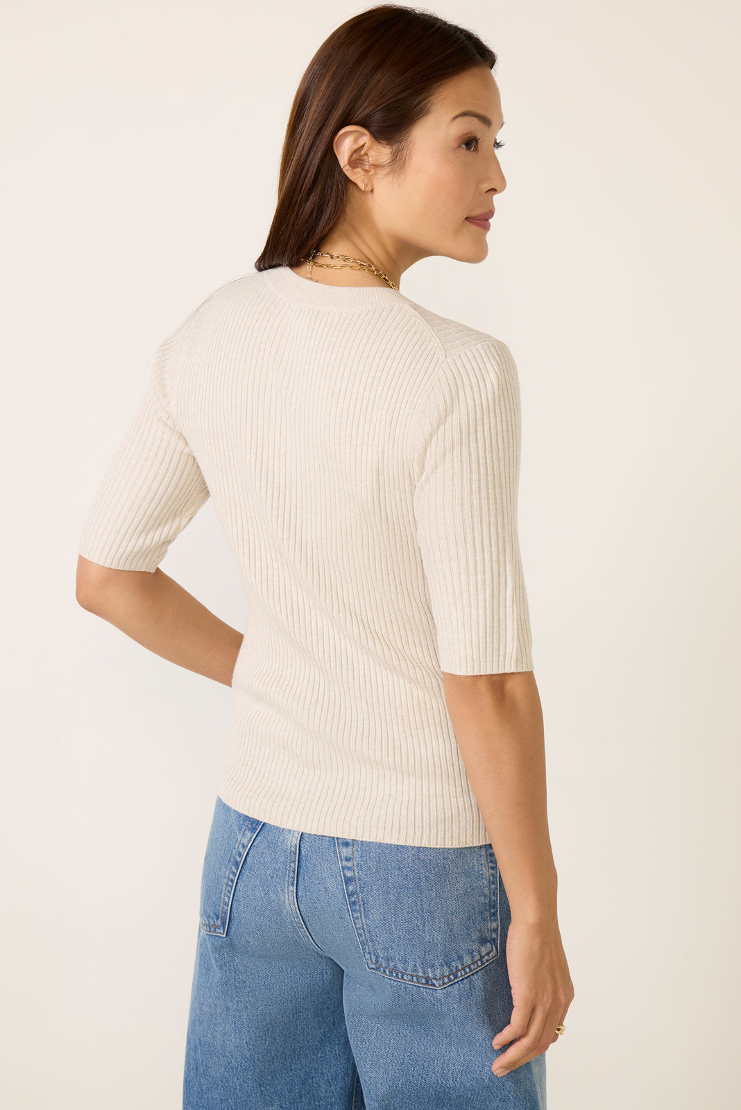 Frankie Elbow Sleeve Sweater