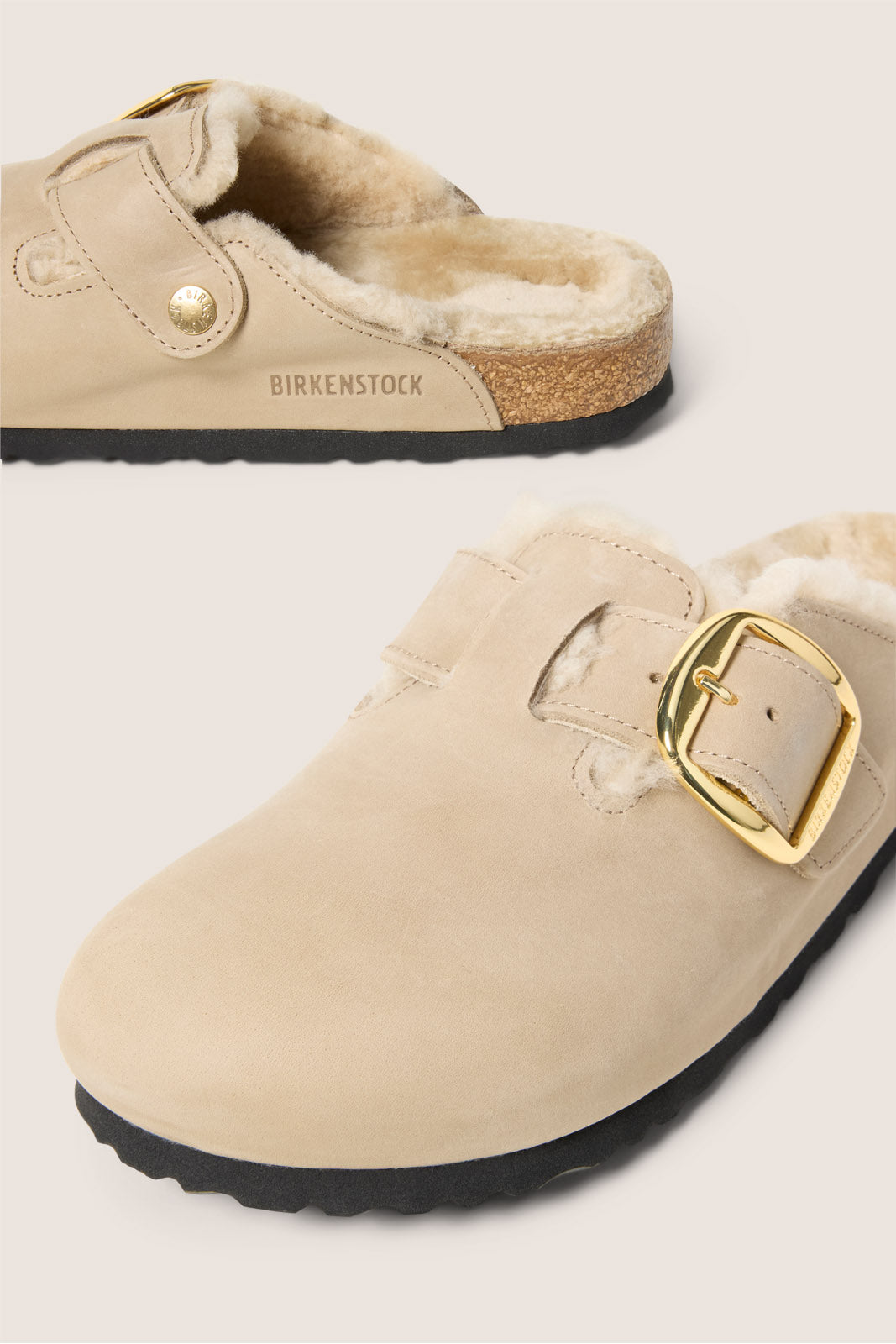 Boston Big Buckle Shearling