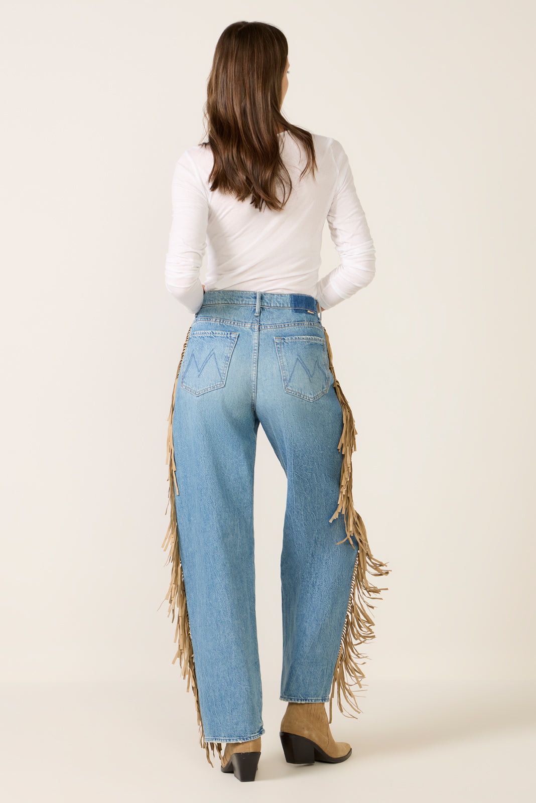 Fringe Half-Pipe Button Sneak