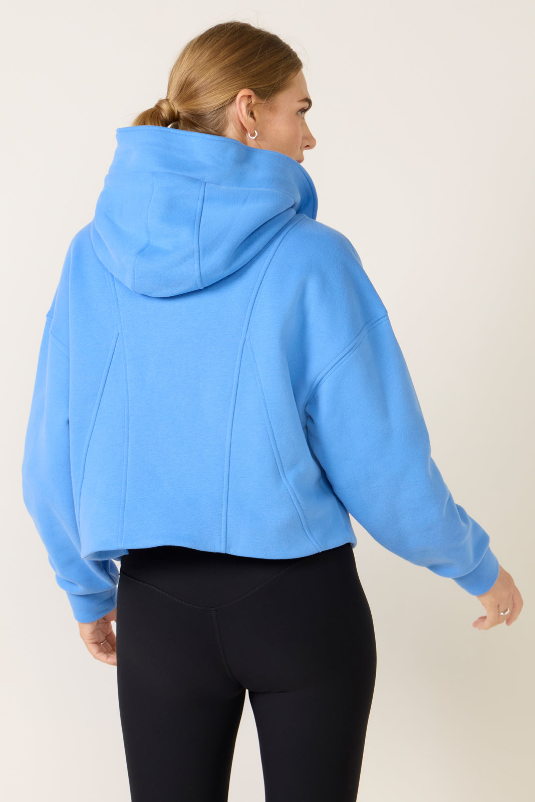 Cotton Fleece Zip Up Hoodie