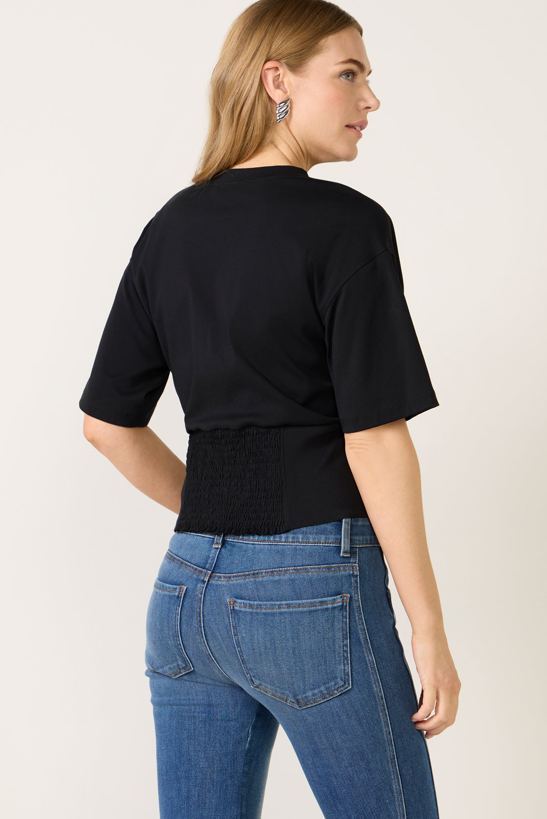 Ada Waist Lace Up Tee