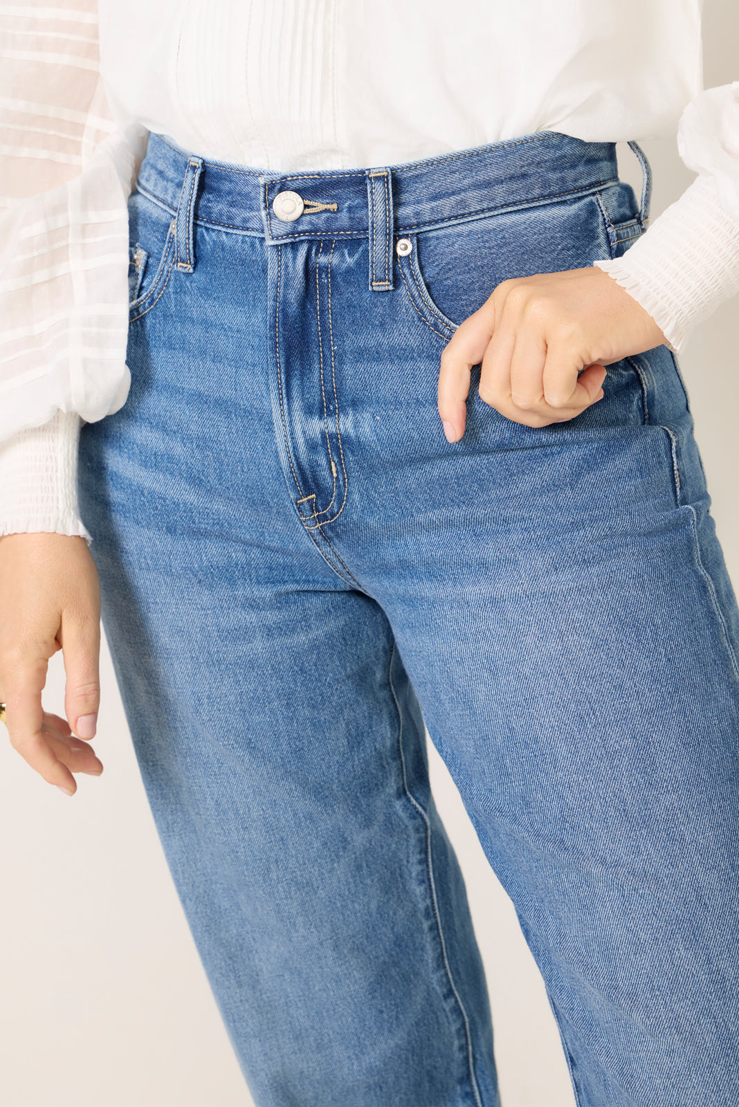 Donny Rolled Hem Boyfriend Jean