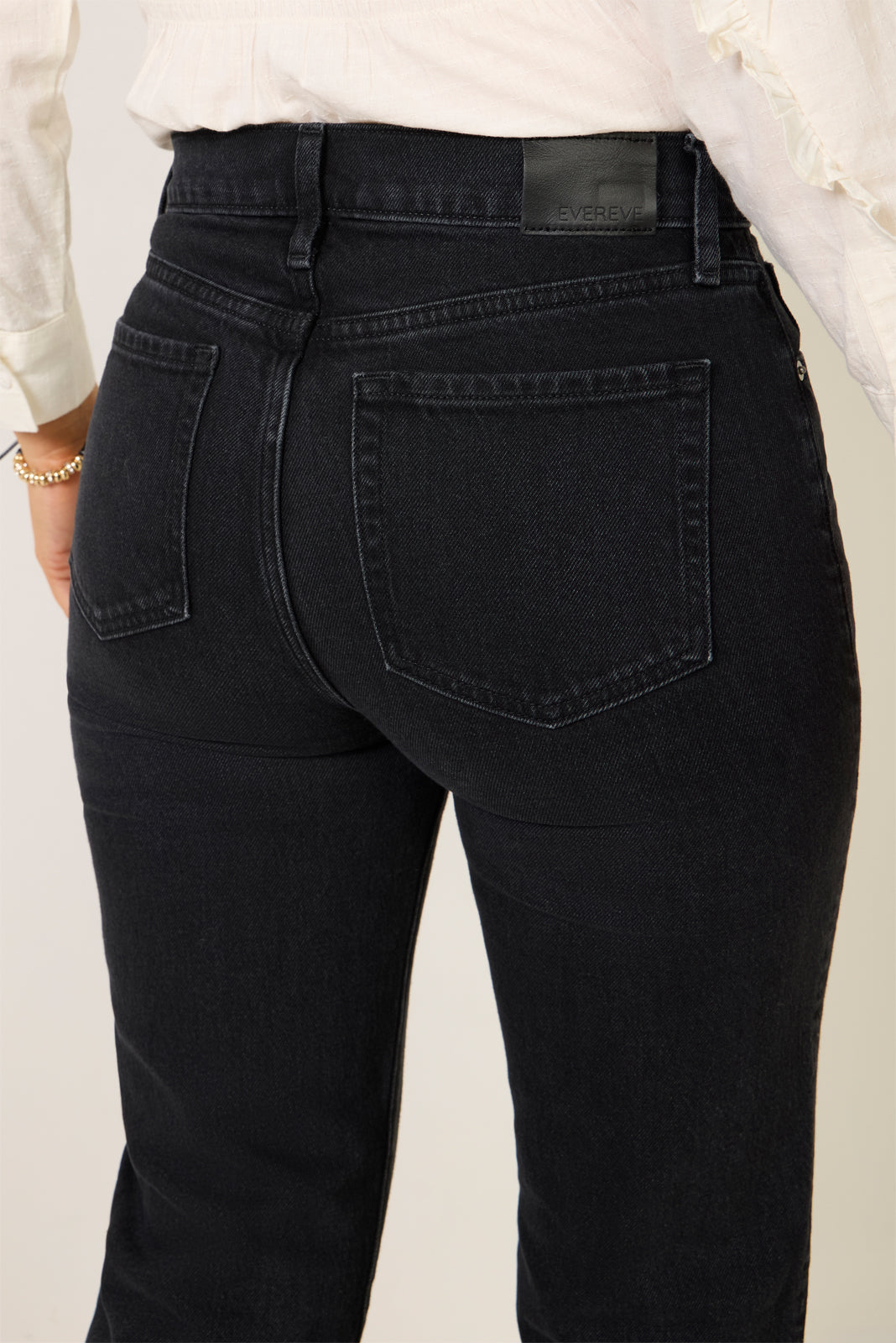 Ever Vintage Bootcut w Slit 34`Jean