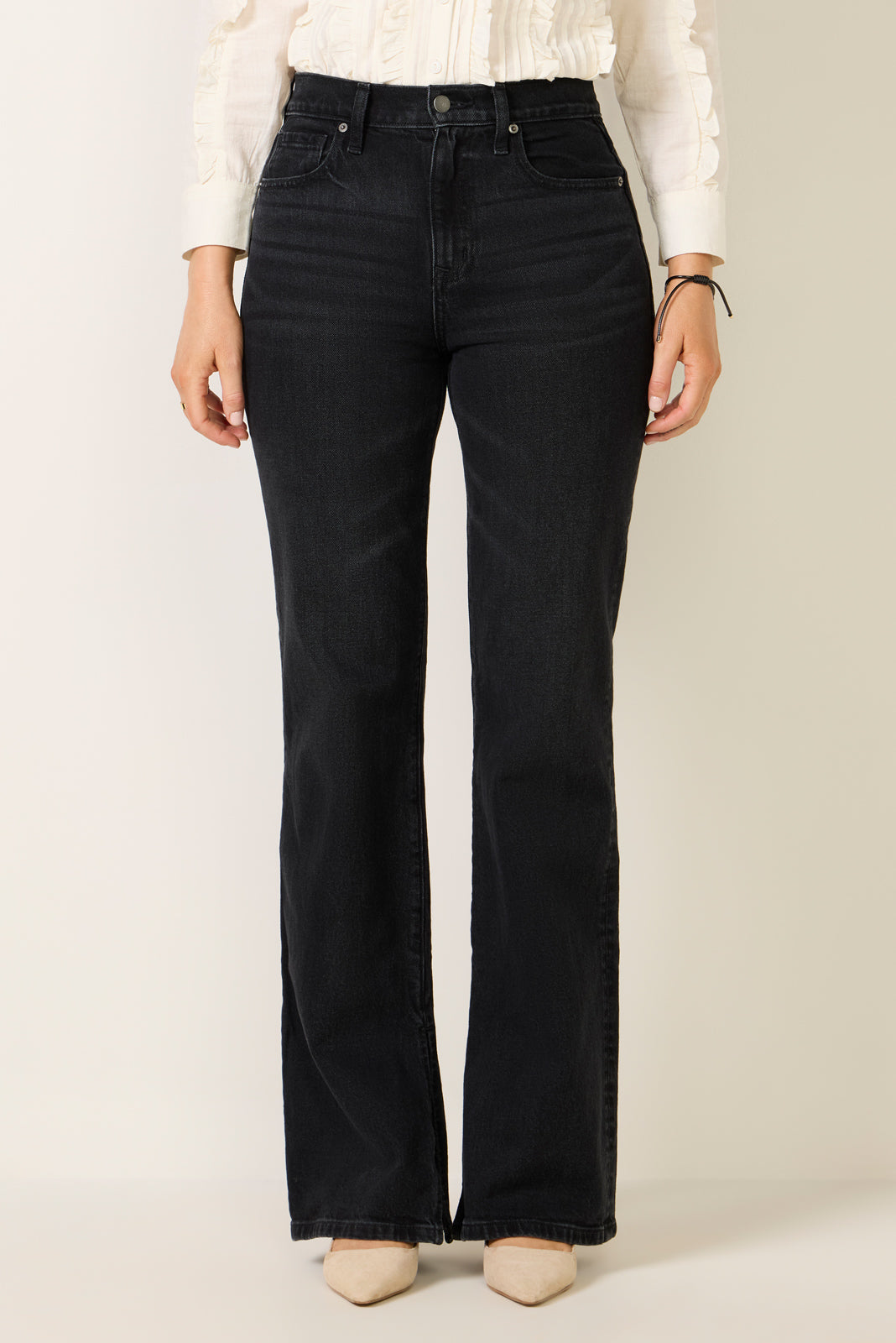Ever Vintage Bootcut w Slit 34`Jean