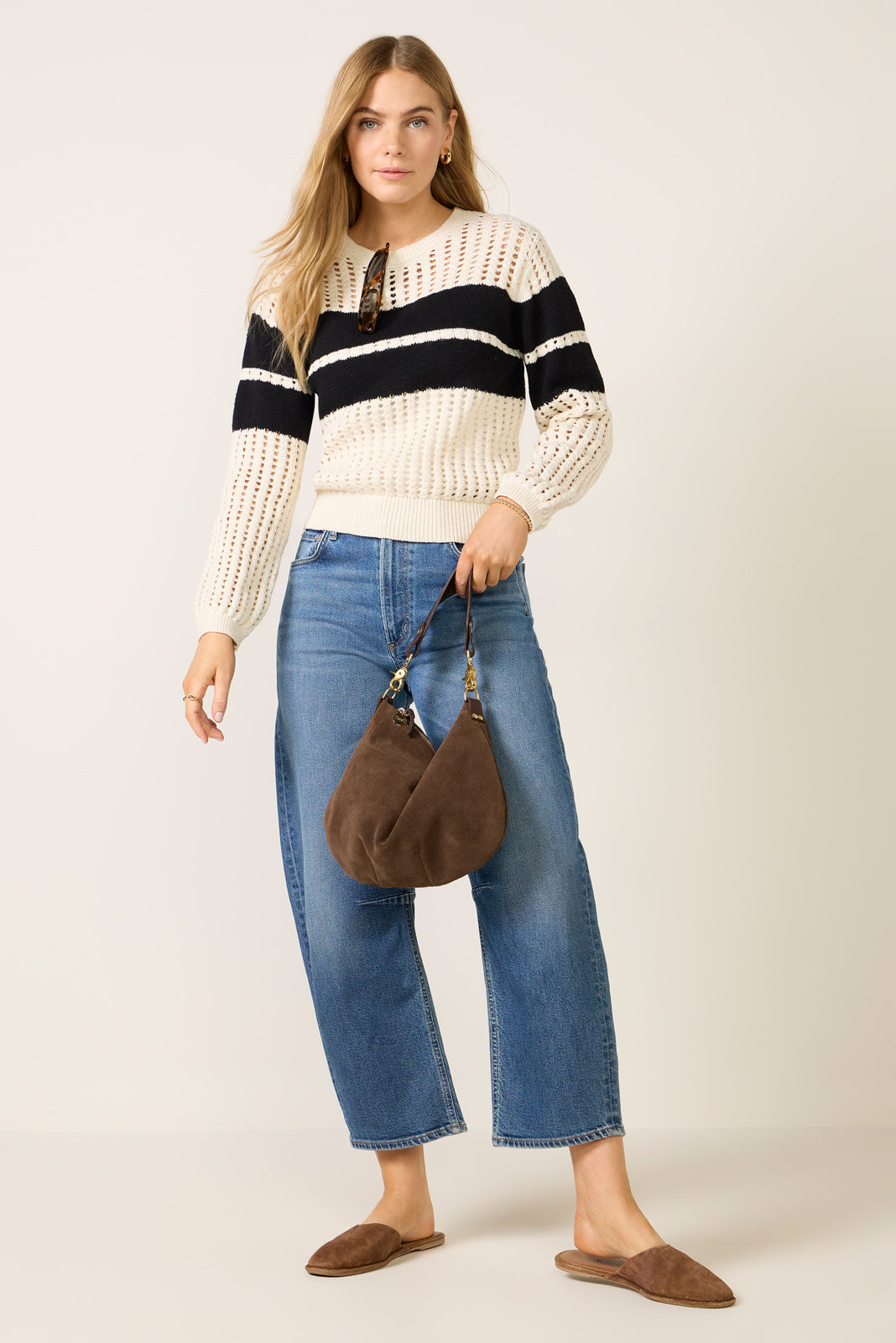 SPORTY OPENWORK POPOVER