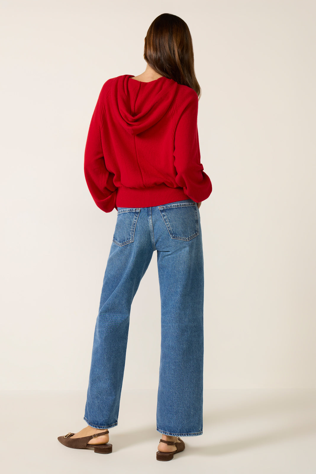 Red Jeans Womanと Blue Jeans Lindz Straight Jean