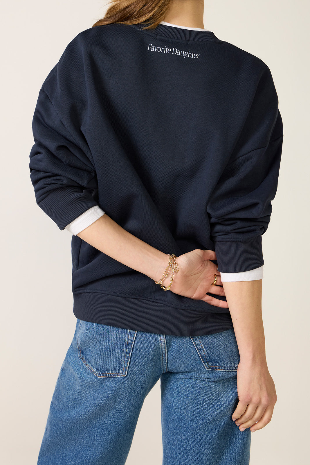 Favorite Grandma Heart Logo Sweatshirt