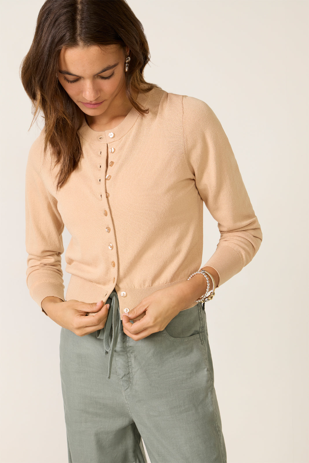 Harlow Button Down Cardigan