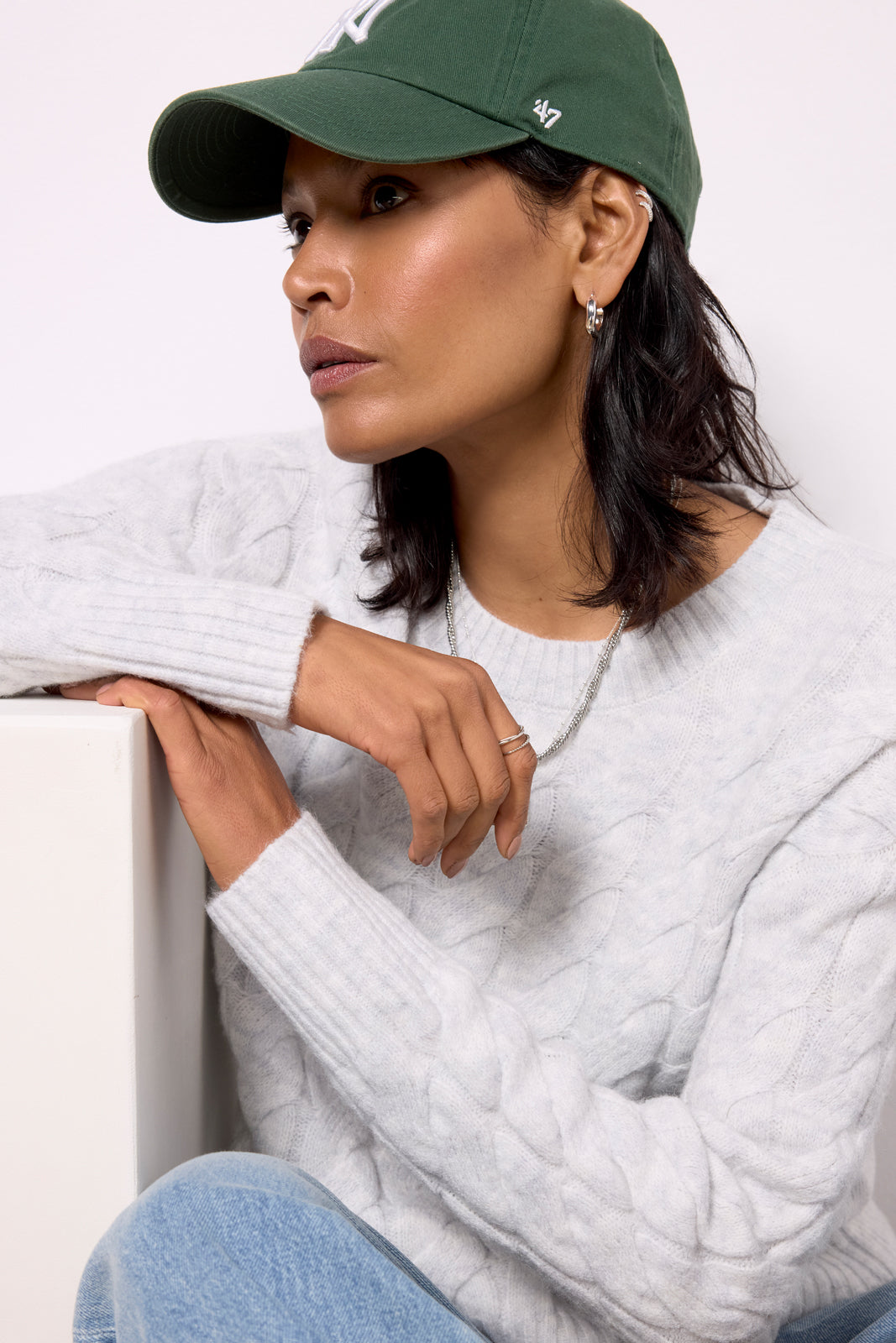 Renee Cable Pullover